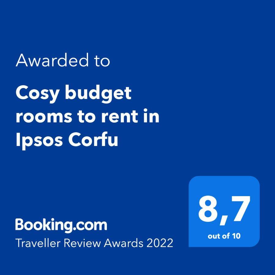 Cosy Budget Rooms To Rent In Ipsos Corfu Dış mekan fotoğraf